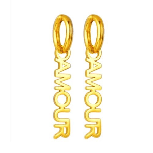 personalized block letters initial earrings replica custom nameplate jewelry vendor web